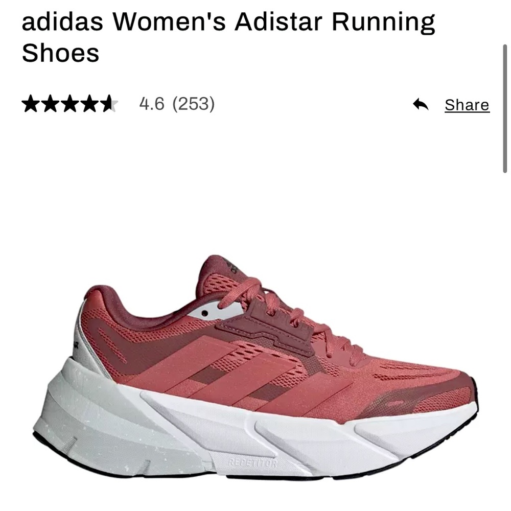 NWB adidas Women's Adistar Running Shoes